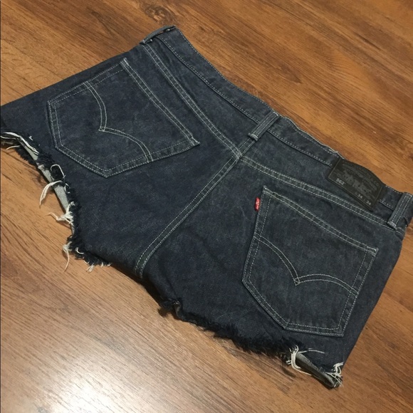 Levi’s button fly Boho festival shorts waist 34 - Picture 5 of 16